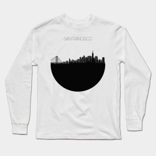 San Francisco Skyline V2 Long Sleeve T-Shirt